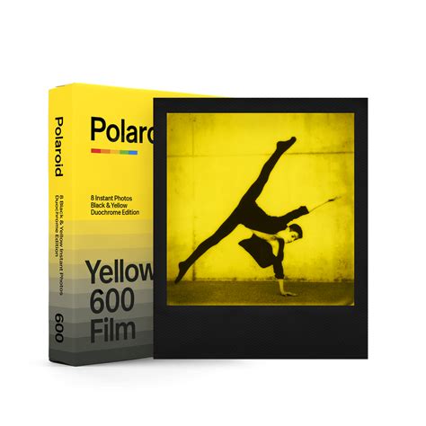 Shop Polaroid Duochrome 600 Film Black And Yellow Polaroid Uk
