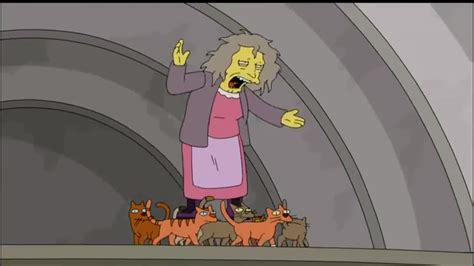 The Simpsons Crazy Cat Lady Sings