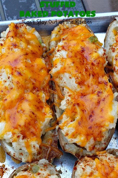Stuffed Baked Potatoes Cant Stay Out Of The Kitchen