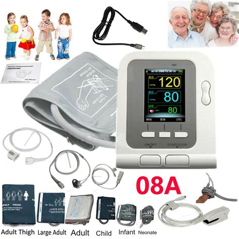 Contec08a Digital Sphgmomanometer Portable Automatic Blood Pressure