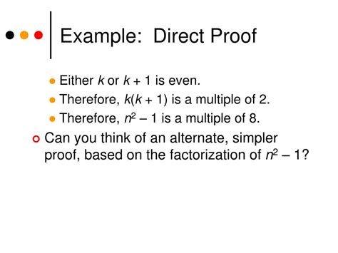 Ppt Direct Proof And Counterexample Iii Powerpoint Presentation Free