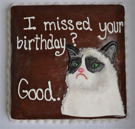 Grumpy Cat Piper Cakes Grumpy Cat Birthday Happy Belated Birthday