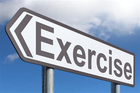 Exercise Free Of Charge Creative Commons Highway Sign Image