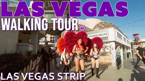 Las Vegas Strip Walking Tour 21221 300 Pm Youtube