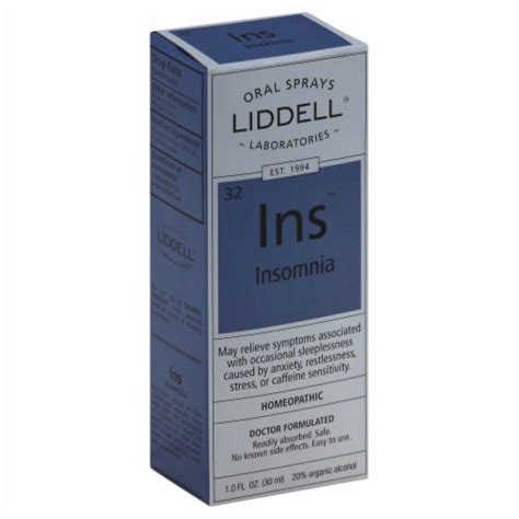 Liddell Laboratories Insomnia Oral Spray 1 Fl Oz Foods Co
