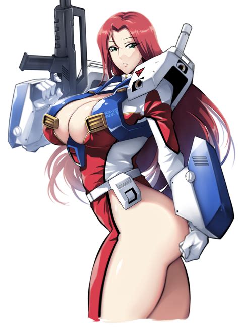 Haganef Christina Mackenzie Gundam Gundam 0080 Highres 1girl Breasts Large Breasts Long