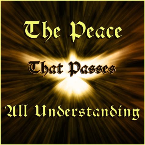 The Peace That Passes All Understanding Teleclass Store