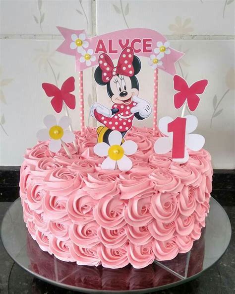 Minnie Mouse Cake Topper Minnie Mouse Birthday Cakes Mickey Cakes