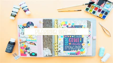 Planner Setup Collection Crafty Girl Youtube