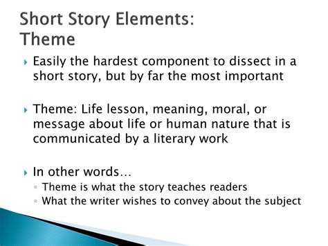 Ppt Short Story Elements Powerpoint Presentation Free Download Id