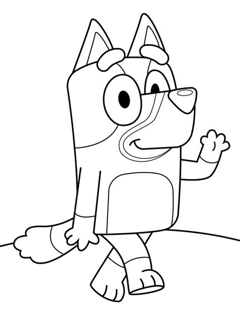 450 Bluey Coloring Pages Dad Hd Coloring Pages Printable