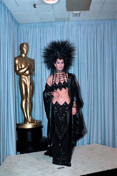 This Is Cher At The 1986 Acadamy Awards This May Be Her Most Iconic