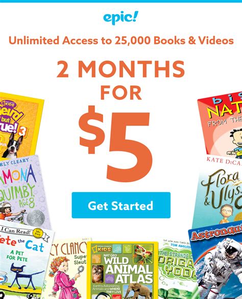 Epic Kids Books Coupon Get 2 Months For Only 5 Hello Subscription