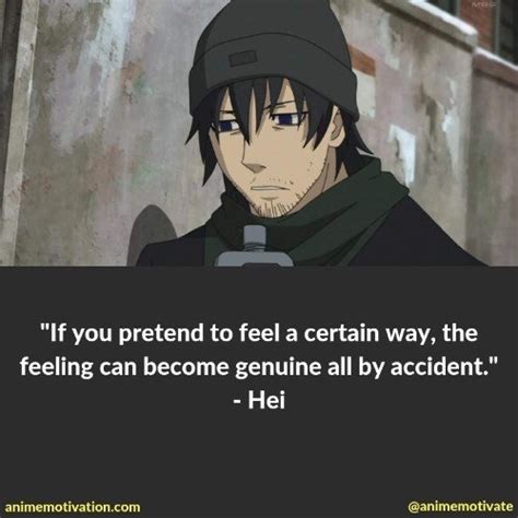 The Most Interesting Darker Than Black Quotes For Anime Fans