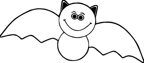 Cute Bat Coloring Pages Sketch Coloring Page