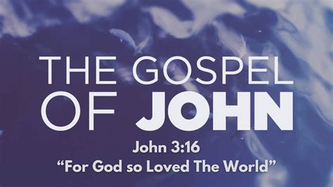 John 316 “for God So Loved The World” Grace Church Gisborne