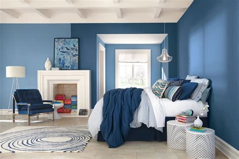 Colores suaves que nos ayudan a descansar mejor y que no entienden de modas. 22+ Imagen De Paredes Pintadas Dormitorios Azul Y Gris ...