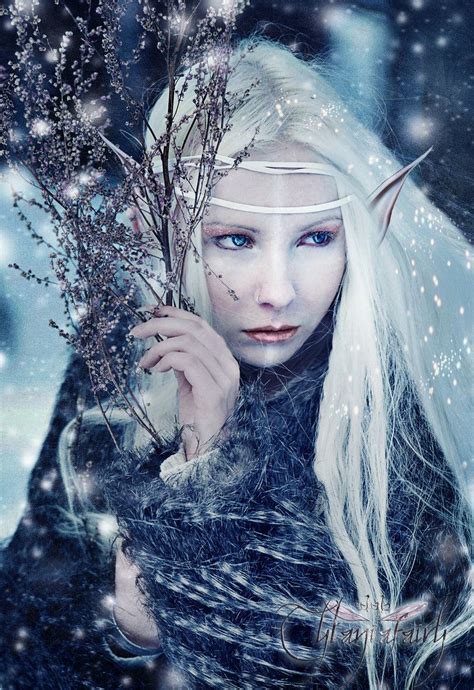 Loris Fantasy World Fantasy Photography Snow Elf Snow Fairy