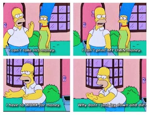 True Story Homer And Marge The Simpsons Simpsons Quotes