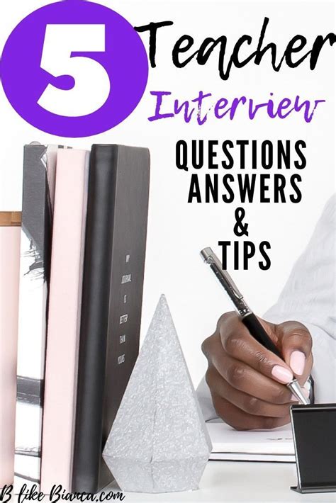 Find Out The Top 5 Teacher Interview Questions With Answers And Tips On