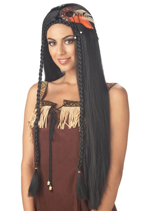 Womens Native American Princess Wig