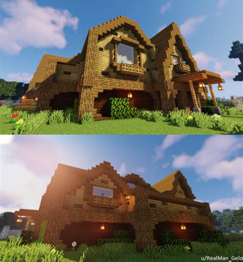 The variety of houses that can be built in minecraft is endless. I built a rustic house on our school's survival server, got a bit of inspiration from Grian ...