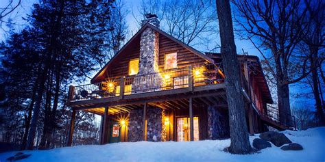 How Does A Cozy Winter Cabin Sound Right About Now