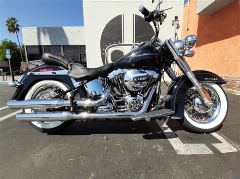 Pre Owned 2016 Harley Davidson Flstn Softail Deluxe In Canoga Park