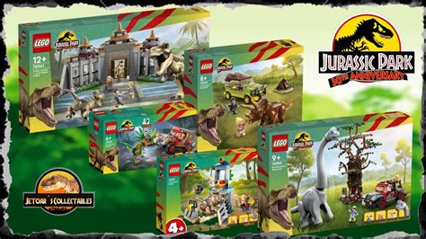 Analizando Los Sets De Lego Jurassic Park 30 Aniversario Youtube