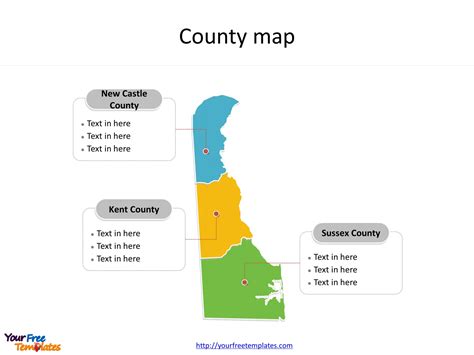 Delaware Map Powerpoint Templates Free Powerpoint Template