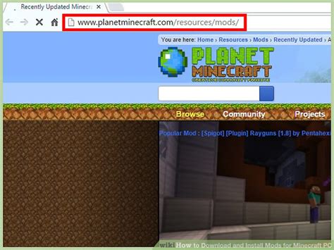 Instruction are provided for minecraft. How to Download and Install Mods for Minecraft PC: 13 Steps