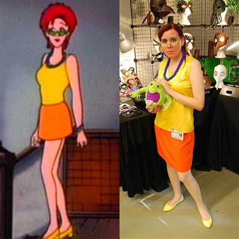 Janine Melnitz From The Real Ghostbusters Cosplay The Real Ghostbusters Ghostbusters Janine