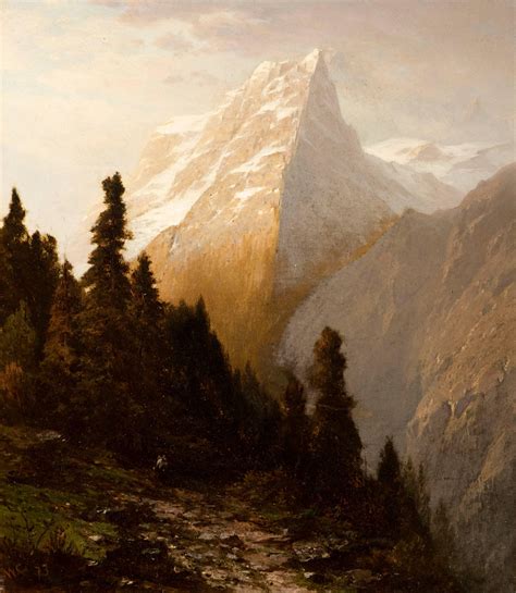 John William Casilear Alpine Scenery For Sale At 1stdibs Casilear