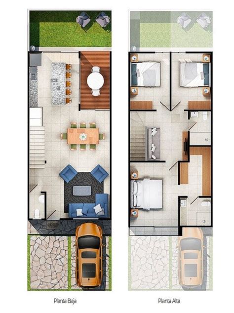 contoh denah rumah minimalis  kamar modern  terbaru