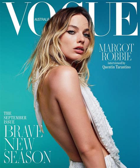 Margot Robbie In Vogue Vogue Australia Vogue Magazine Mario Sorrenti