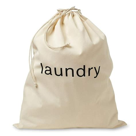 Fabbpro Cotton Canvas Cloth Fabric Laundry Bag Stylish And Portable