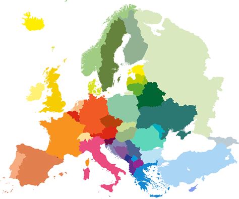 Png Europe Map Transparent Europe Mappng Images Pluspng Images
