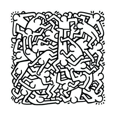 Search images from huge database containing over 620,000 coloring pages. Keith Haring Coloring Pages at GetDrawings | Free download