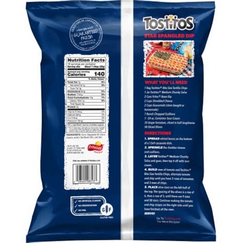 tostitos® original restaurant style tortilla chips party size 18 oz harris teeter