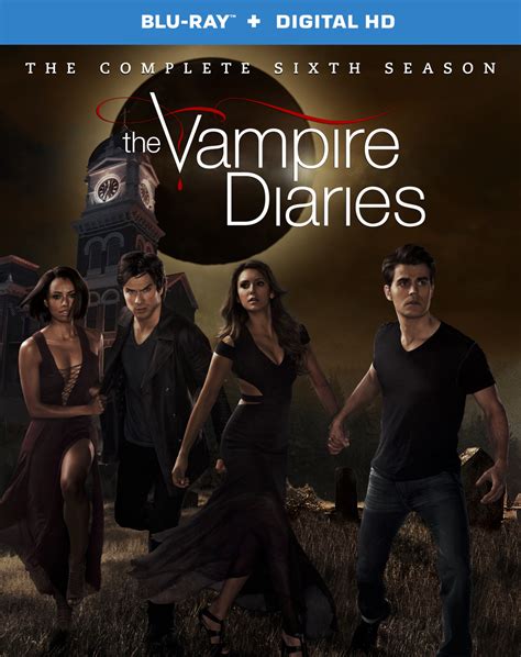 The Vampire Diaries Season 6 Blu Ray Cover By Drewbee87 On