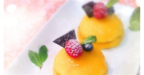 This is a classic recipe for easy, rich and creamy italian panna cotta. Panna Cotta and Mango Mousse Domes | Dinner party desserts ...