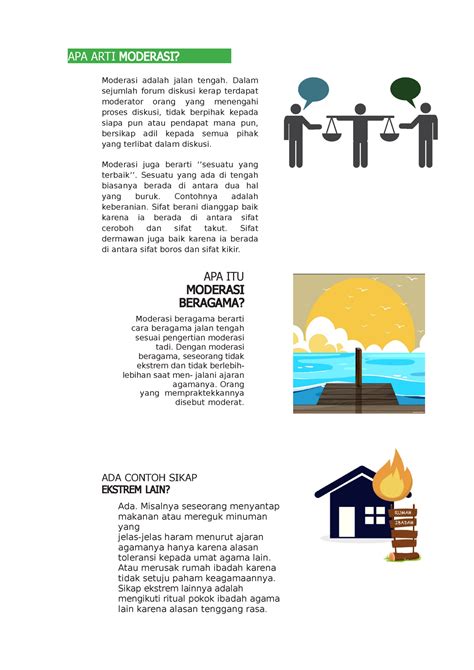 Apa Arti Moderasi - APA ARTI MODERASI? Moderasi adalah jalan tengah