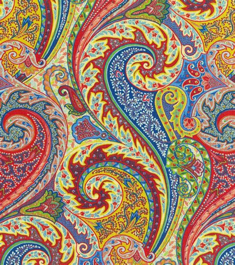 Fabric finders sewing projects paisley pattern paisley fabric shades of red fabric printing on fabric sewing for kids paisley art. Williamsburg Lightweight Decor Fabric 54" Jaipur Paisley ...