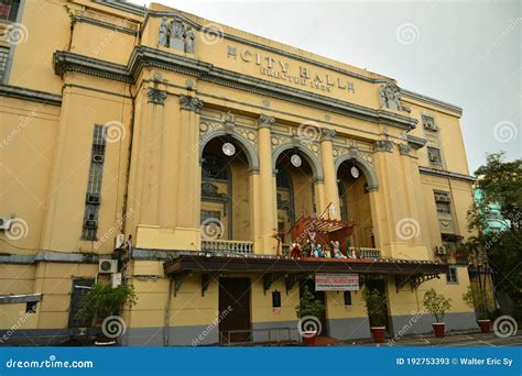 Manila City Hall Facade In Manila Philippines Editorial Stock Photo