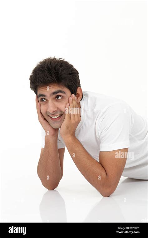 Man Thinking Resting On Hands Hi Res Stock Photography And Images Alamy