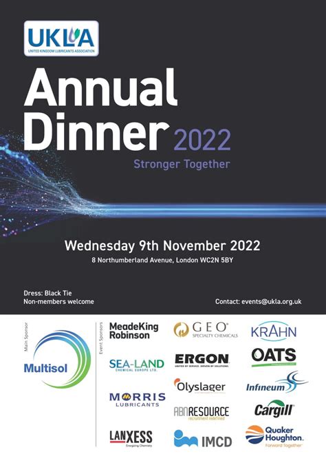 Ukla Annual Dinner 2022 Ukla