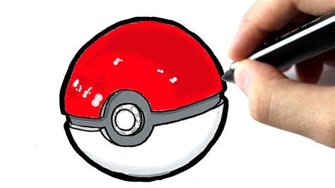 Comment Dessiner Une Pokeball Pokemon Go Easy Drawings Dibujos
