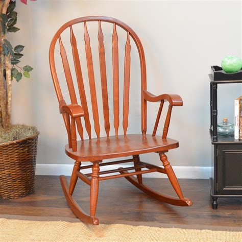 Carolina Cottage Windsor Rocking Chair And Reviews Wayfair