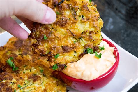 Maybe you would like to learn more about one of these? Zucchini Fritters | The Starving Chef