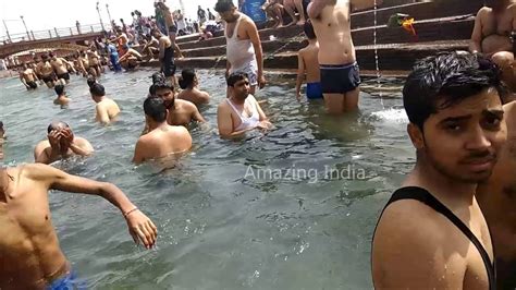 Ganga Holi Bath Haridwar YouTube